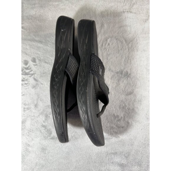 Skechers On The Go 600 women's Black Flip Flops Size - Picture 12 of 15